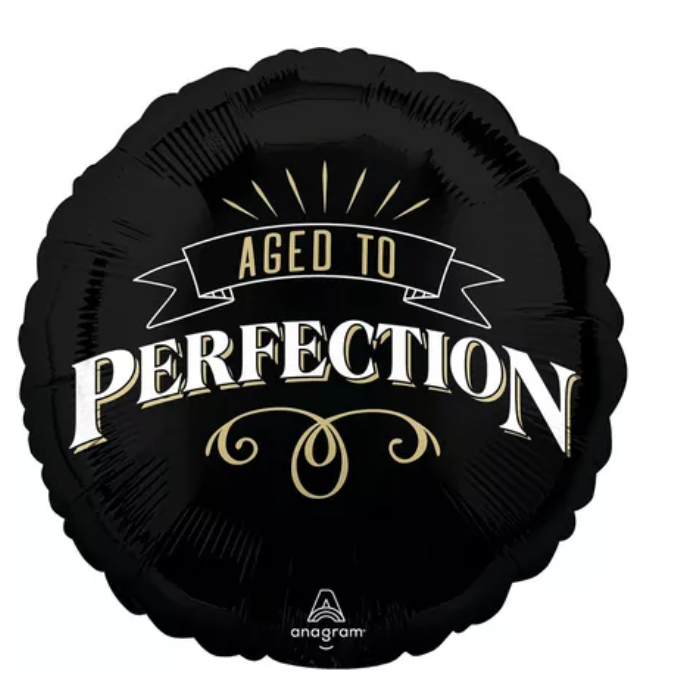 Better with Age Birthday Round Foil Balloon, 18in