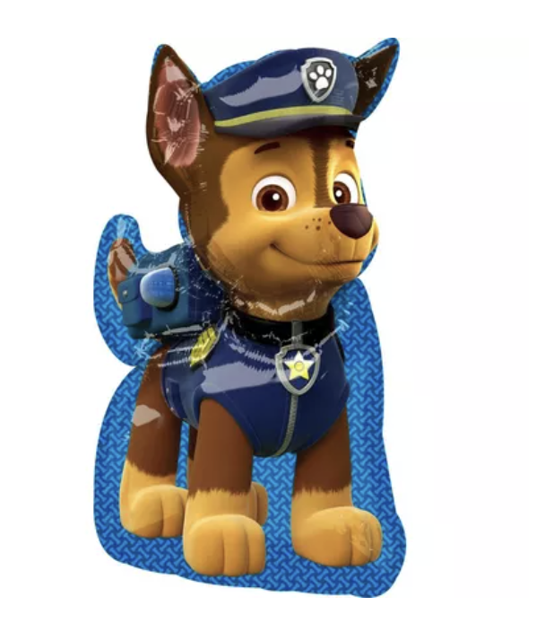 Chase Foil Balloon, 31 in - PAW Patrol